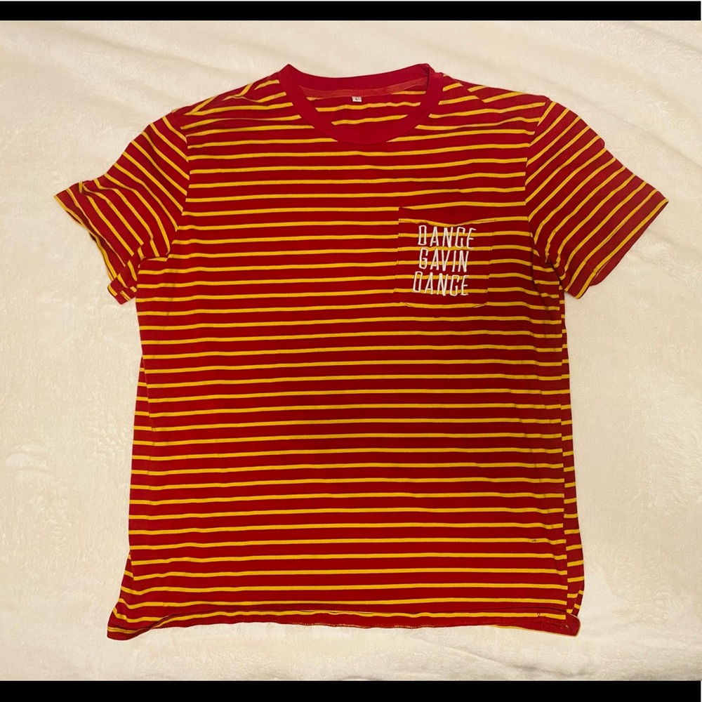 Dance Gavin Dance Striped T shirt